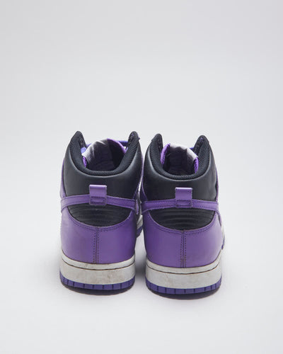 Nike Dunk High Purple & Black Trainers - UK 9