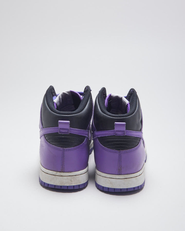 Nike Dunk High Purple & Black Trainers - UK 9