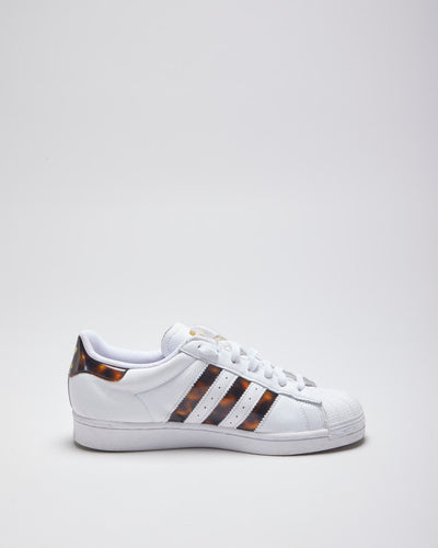 Adidas Superstar Shell Toe Tortoise Shell Trainers - UK 7.5