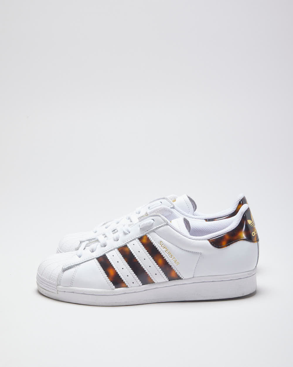 Adidas Superstar Shell Toe Tortoise Shell Trainers - UK 7.5