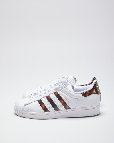 Adidas Superstar Shell Toe Tortoise Shell Trainers - UK 7.5