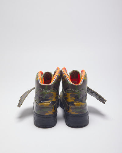 Vintage Adidas Originals x Jeremy Scott High Top Winged Trainers - UK 9