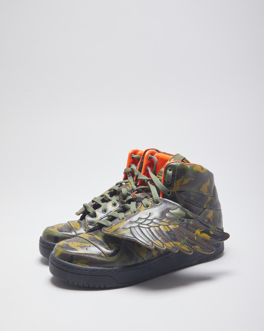 Vintage Adidas Originals x Jeremy Scott High Top Winged Trainers - UK 9