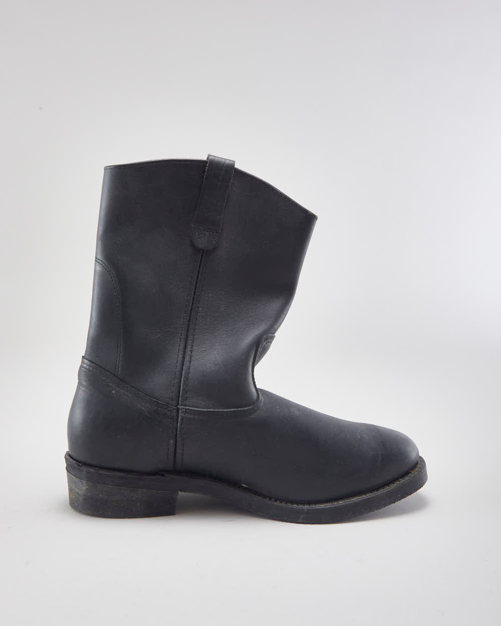 Red Wing Black Boots - UK12