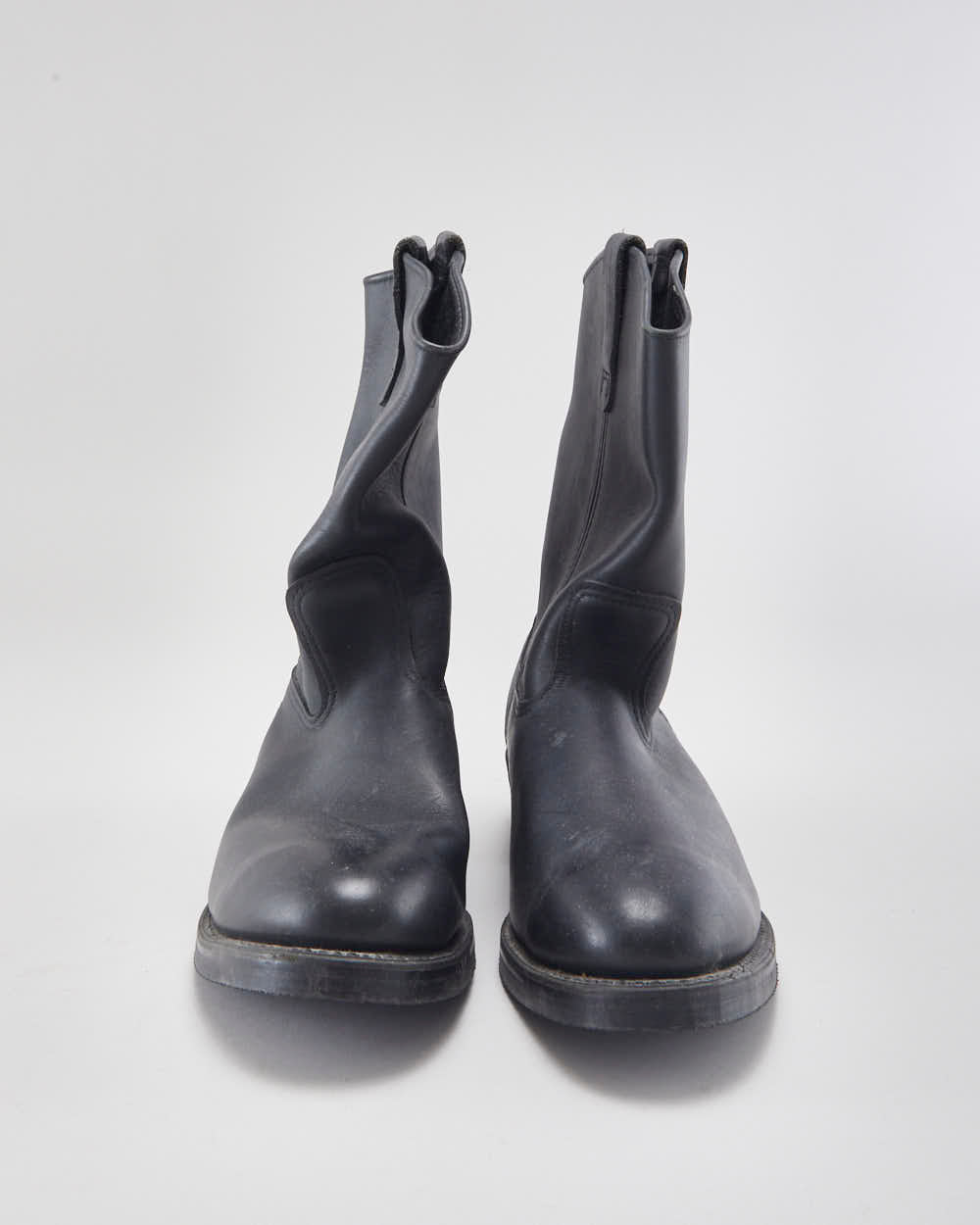 Red Wing Black Boots - UK12