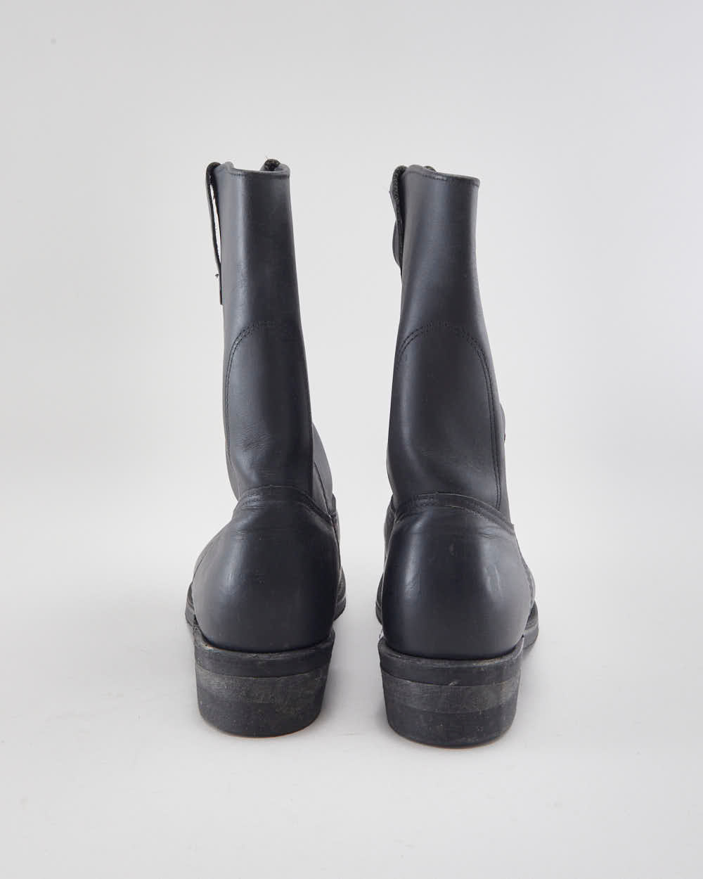Red Wing Black Boots - UK12