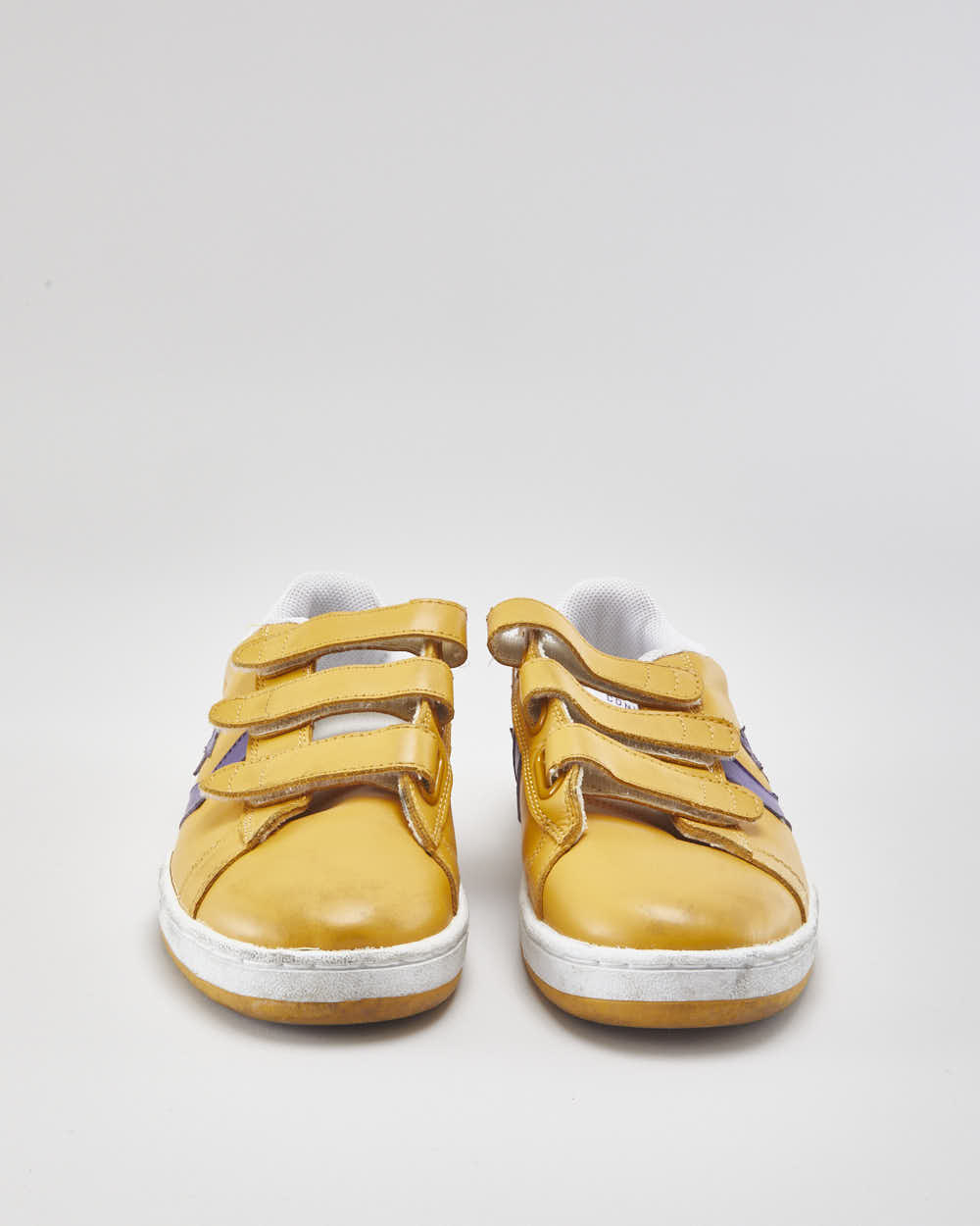 Converse Yellow Velcro Trainers - UK8