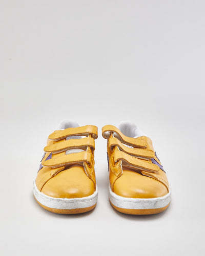 Converse Yellow Velcro Trainers - UK8