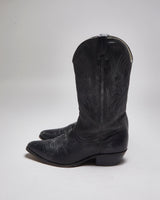 Vintage Leather Cowboy Boots - UK 10.5