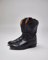 Vintage Leather Cowboy Boots - UK 10