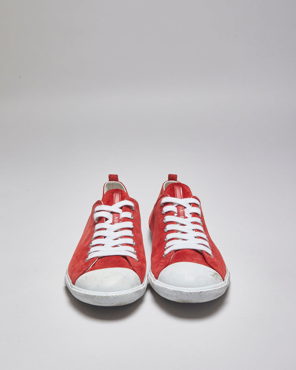 Prada Red Trainers - UK 12