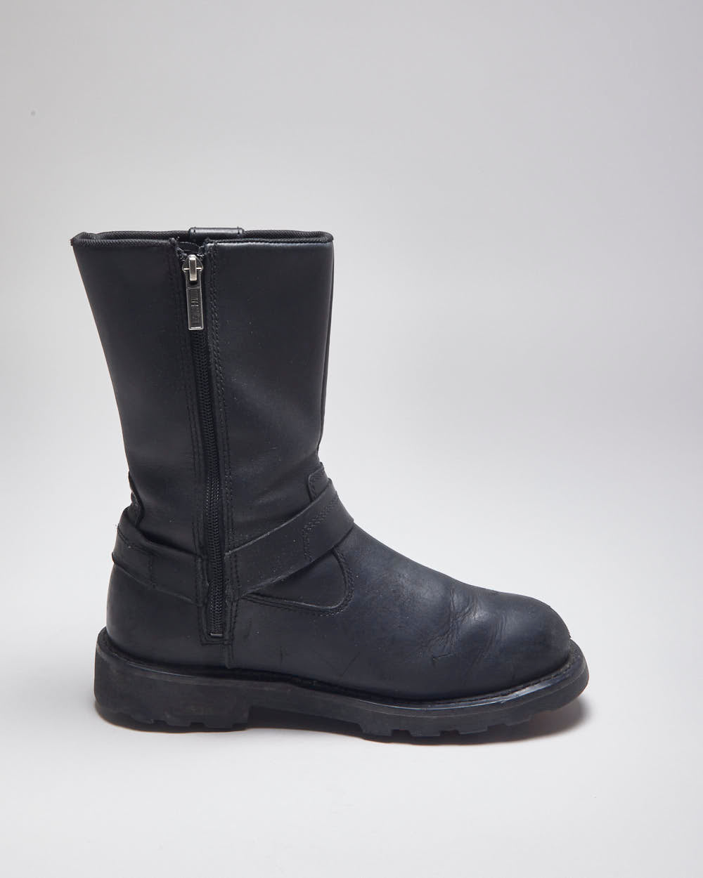 Harley Davidson Black Biker Boots - UK7.5 – Rokit
