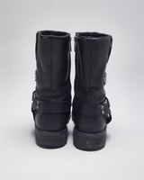 Harley Davidson Black Biker Boots - UK7.5