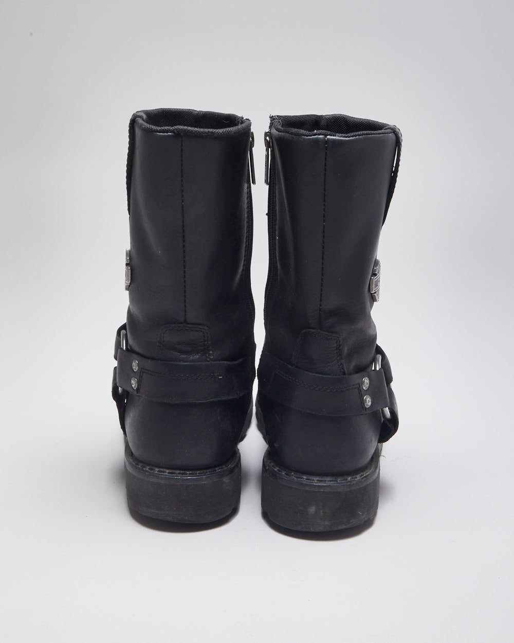Harley Davidson Black Biker Boots - UK7.5