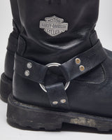 Harley Davidson Black Biker Boots - UK7.5