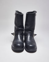 Caterpillar Black Leather Boots - UK10