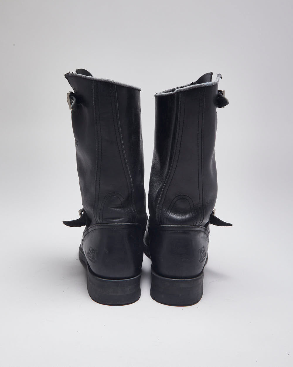 Caterpillar Black Leather Boots - UK10