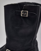 Caterpillar Black Leather Boots - UK10
