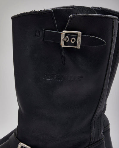 Caterpillar Black Leather Boots - UK10