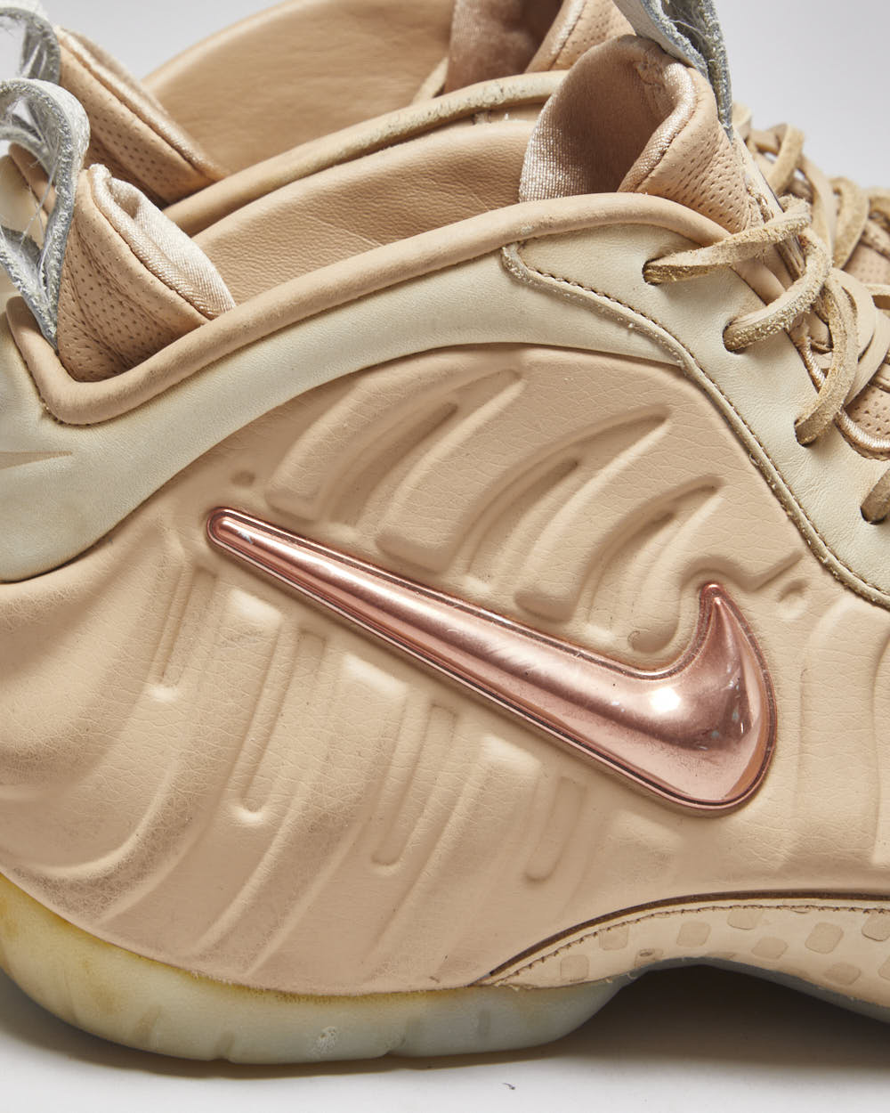 Nike Air Foamposite Pro Vachetta Tan Trainers UK 8.5 Rokit