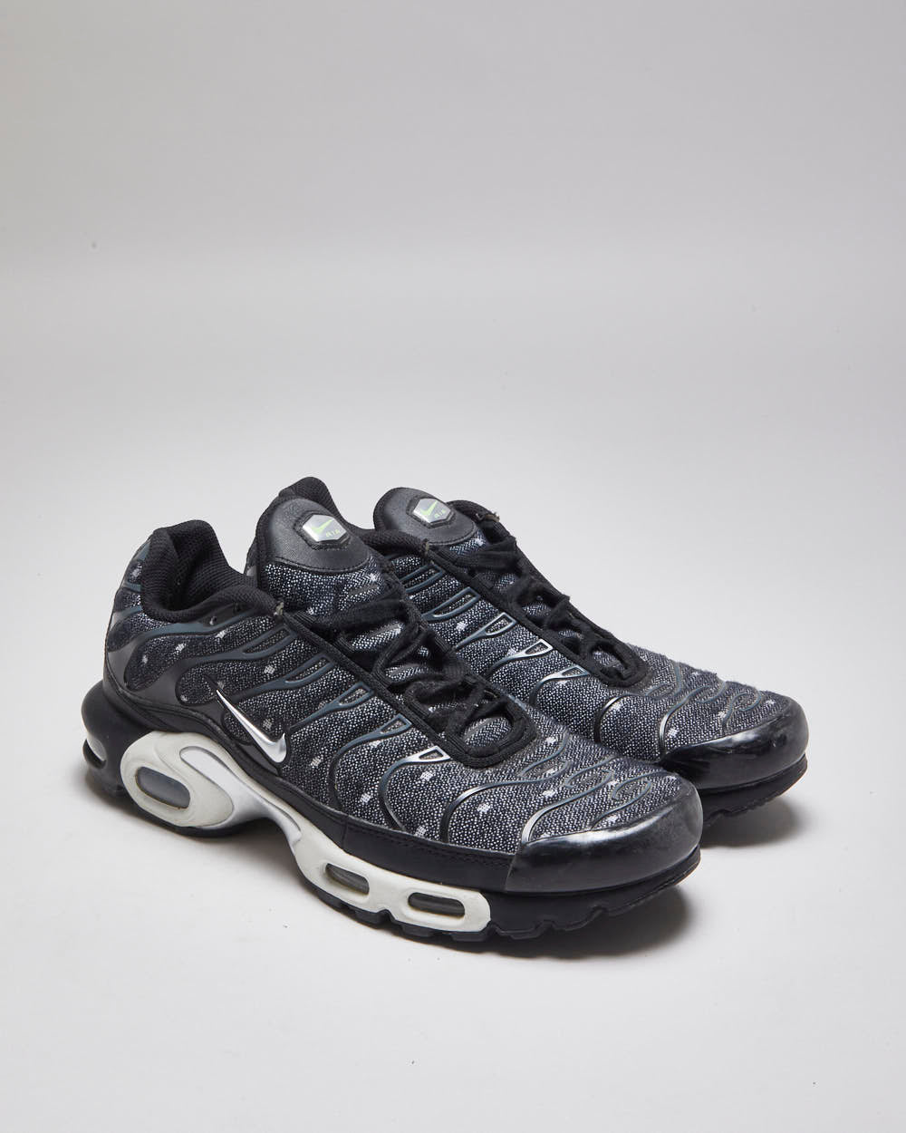 Nike Air Max Plus TN Black Chrome Trainers - UK 8.5