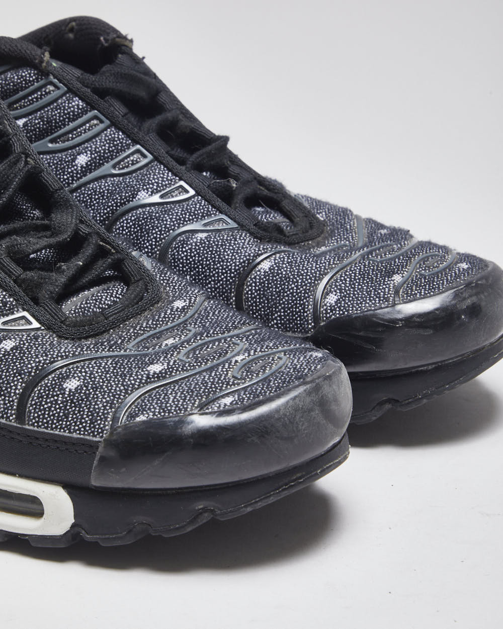 Nike Air Max Plus TN Black Chrome Trainers UK 8.5 Rokit