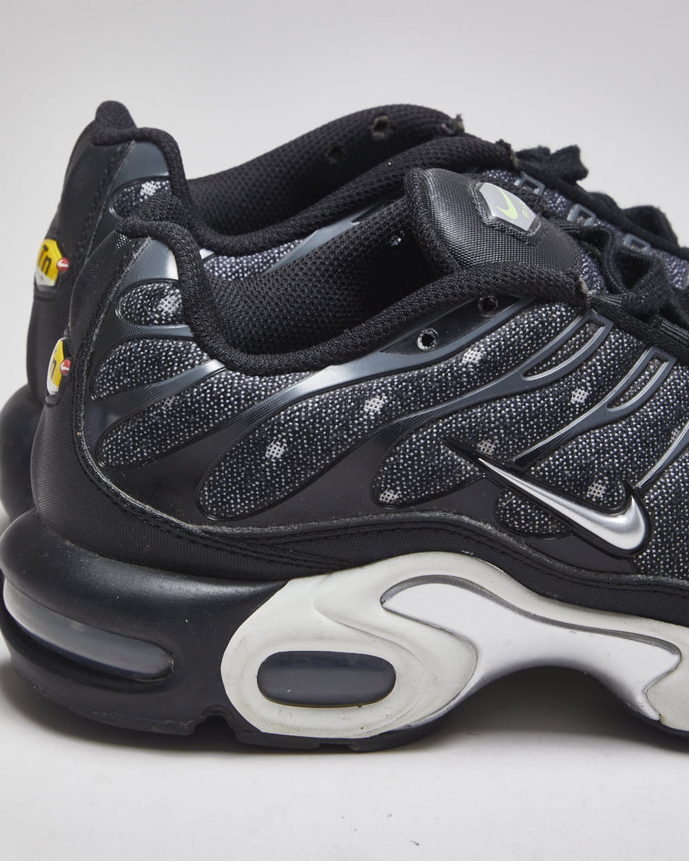 新品未使用BLACK 98 18×20CV LTD TNS FRM3 4 ⅜ Nike Air Max Plus TN Black Chrome Trainers - UK 8.5 – Rokit