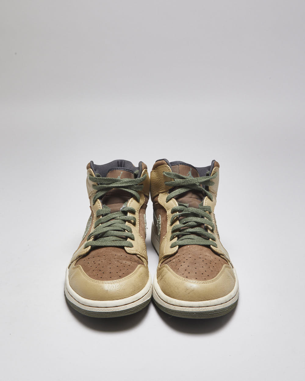 Vintage 2008 Air Jordan 1 Mid Armed Forces Trainers - UK 11