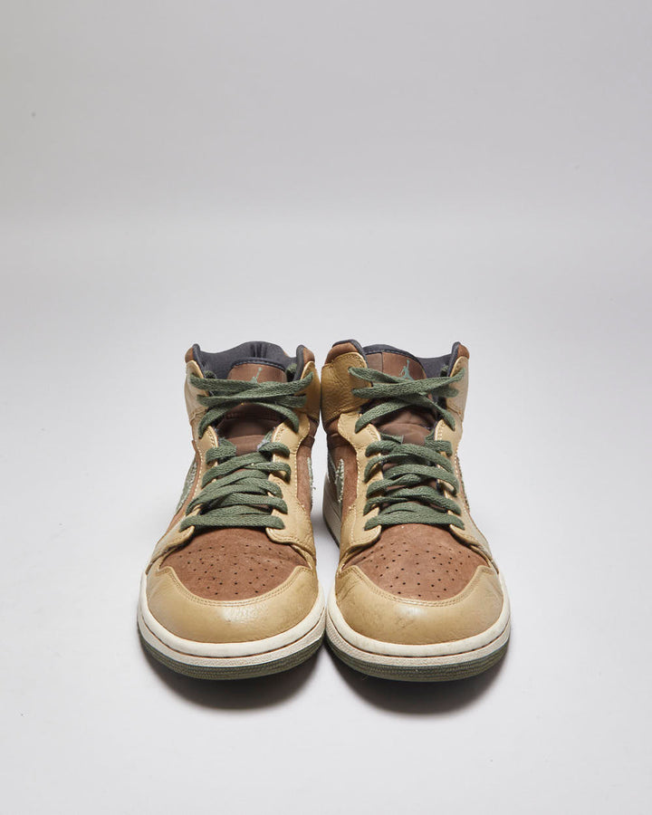 Vintage 2008 Air Jordan 1 Mid Armed Forces Trainers - UK 11