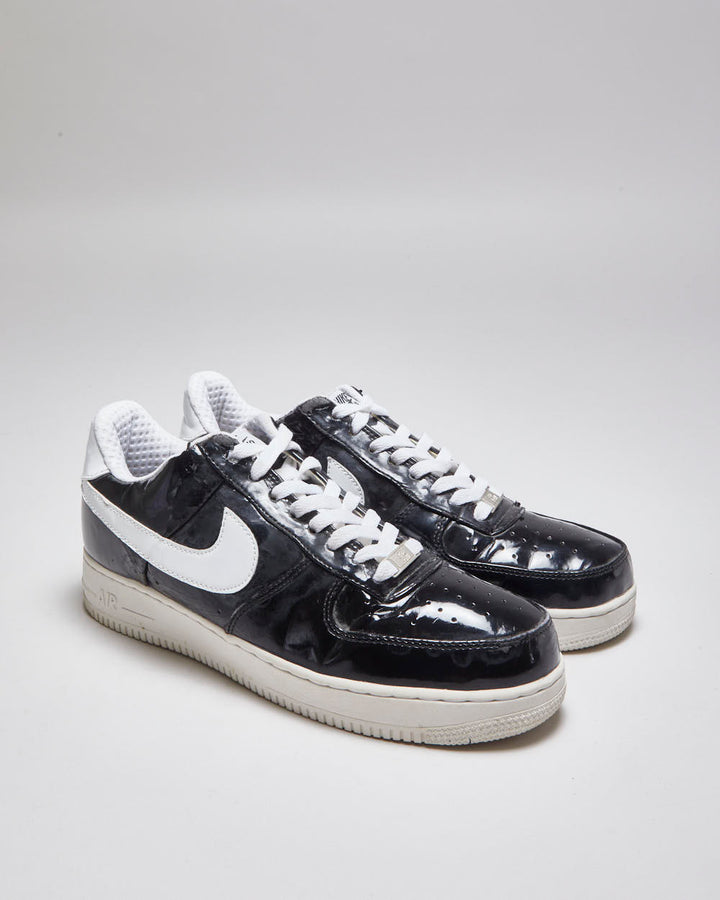 Vintage 2007 Nike x Slam Jam Patent Leather Air Force 1 - UK 10