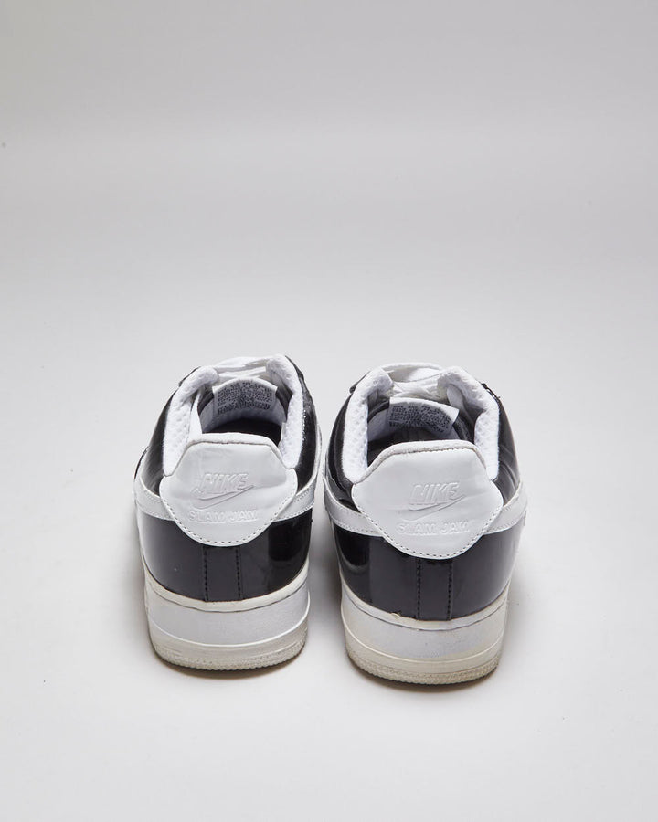 Vintage 2007 Nike x Slam Jam Patent Leather Air Force 1 - UK 10