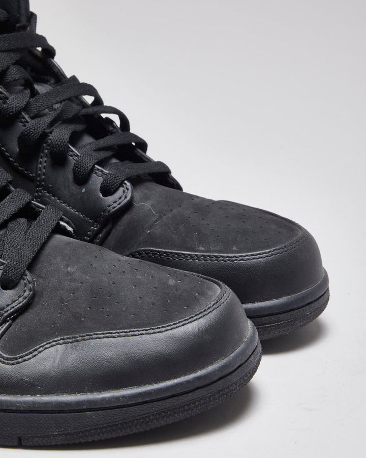Nike Jordan 1 High Blackout Trainers - UK 10.5