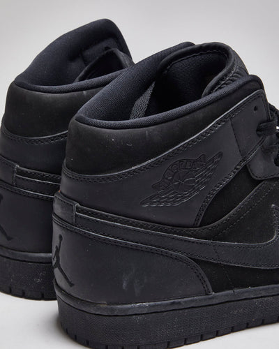 Nike Jordan 1 High Blackout Trainers - UK 10.5