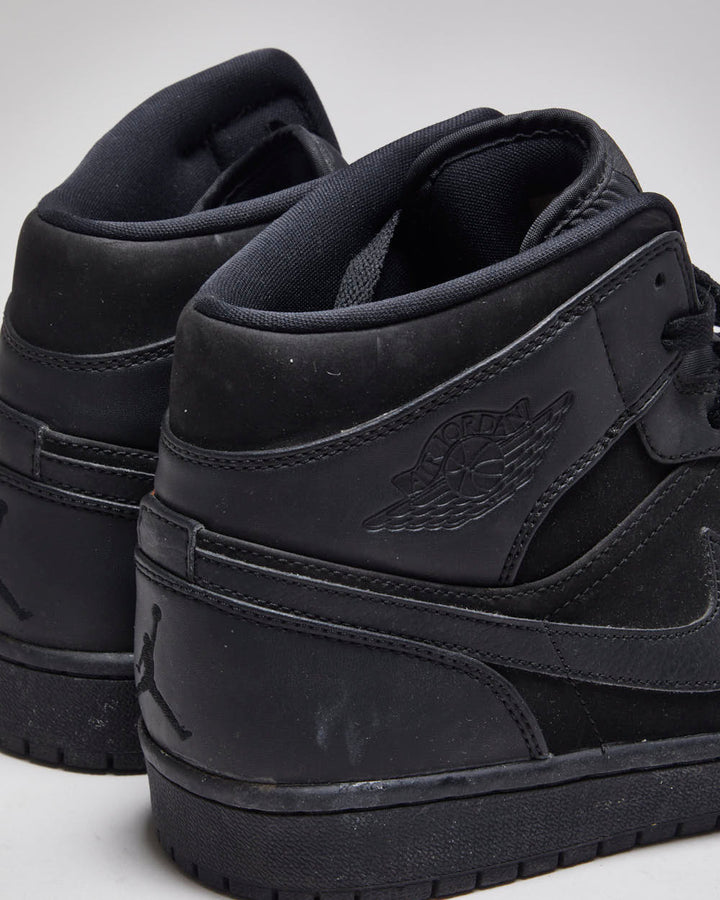 Nike Jordan 1 High Blackout Trainers - UK 10.5