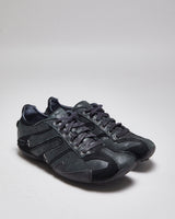 Vintage Y2K Diesel Leather Trainers - UK 7.5