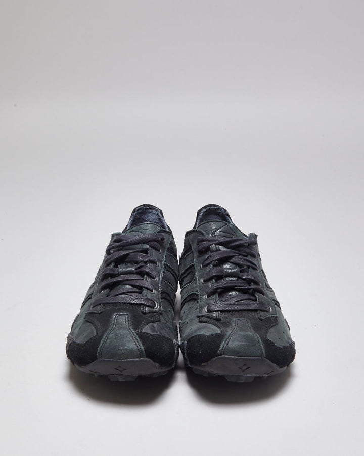 Vintage Y2K Diesel Leather Trainers - UK 7.5