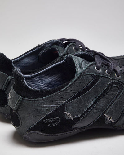 Vintage Y2K Diesel Leather Trainers - UK 7.5