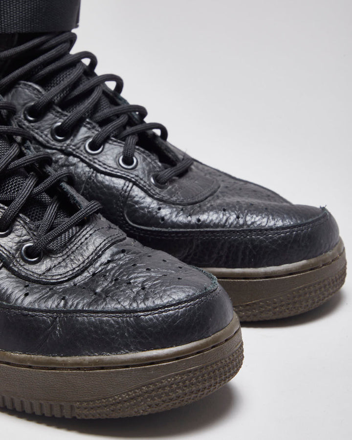 Nike Air Force 1 Lunar Mid Strap Mid-Top Trainers - UK 7.5