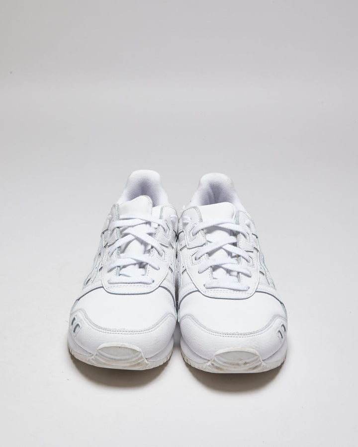 Asics Gel Lyte 3 Sample All White Trainers - UK 9