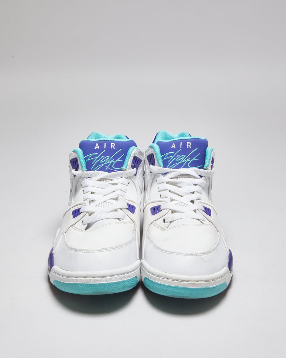 Nike Air Flight 89 High Top Grape Trainers - UK 9