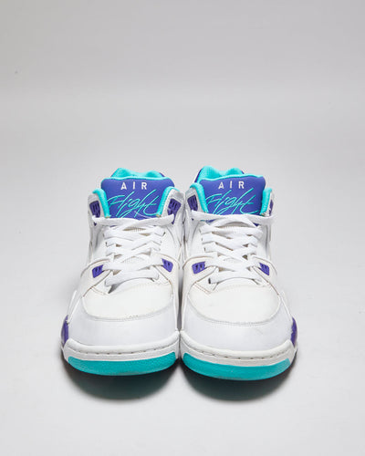 Nike Air Flight 89 High Top Grape Trainers - UK 9
