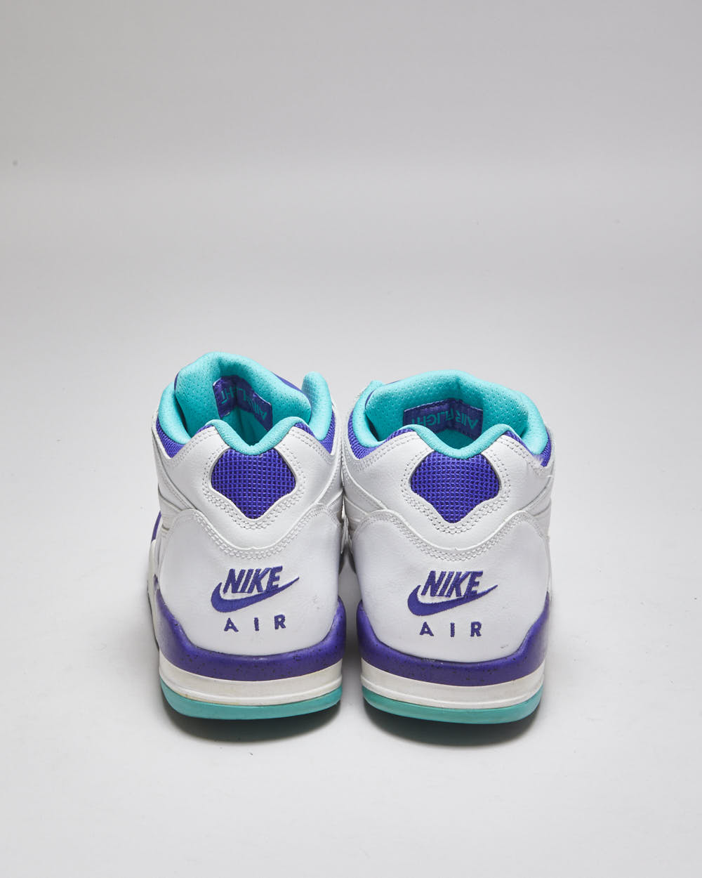 Nike Air Flight 89 High Top Grape Trainers - UK 9