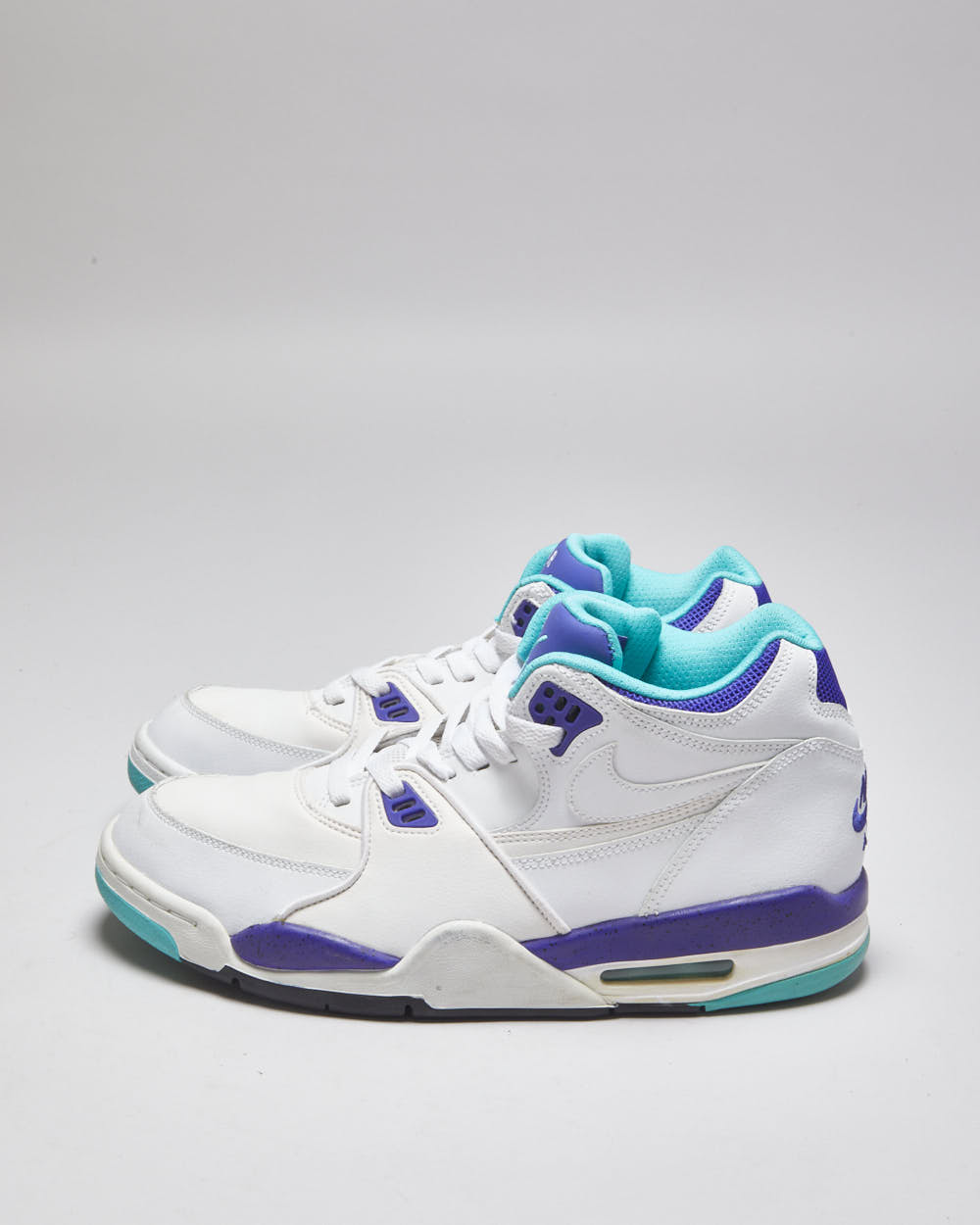 Nike Air Flight 89 High Top Grape Trainers - UK 9