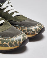 Vintage Moncler Multi Print Mesh Trainers - UK 7
