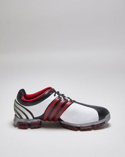 Vintage Adidas Tour 360 3.0 Leather Spiked Golf Shoes - UK 10.5
