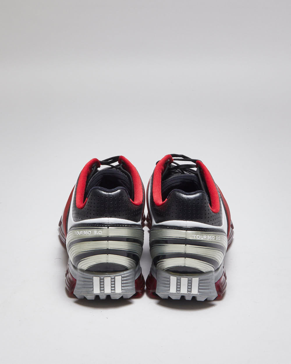 Vintage Adidas Tour 360 3.0 Leather Spiked Golf Shoes - UK 10.5