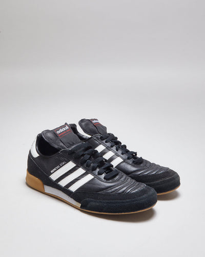 Adidas Three Stripe Mundial Goal Gum Sole Trainers - UK 7.5