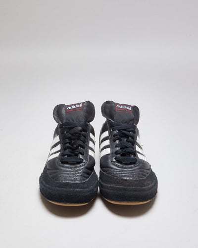 Adidas Three Stripe Mundial Goal Gum Sole Trainers - UK 7.5