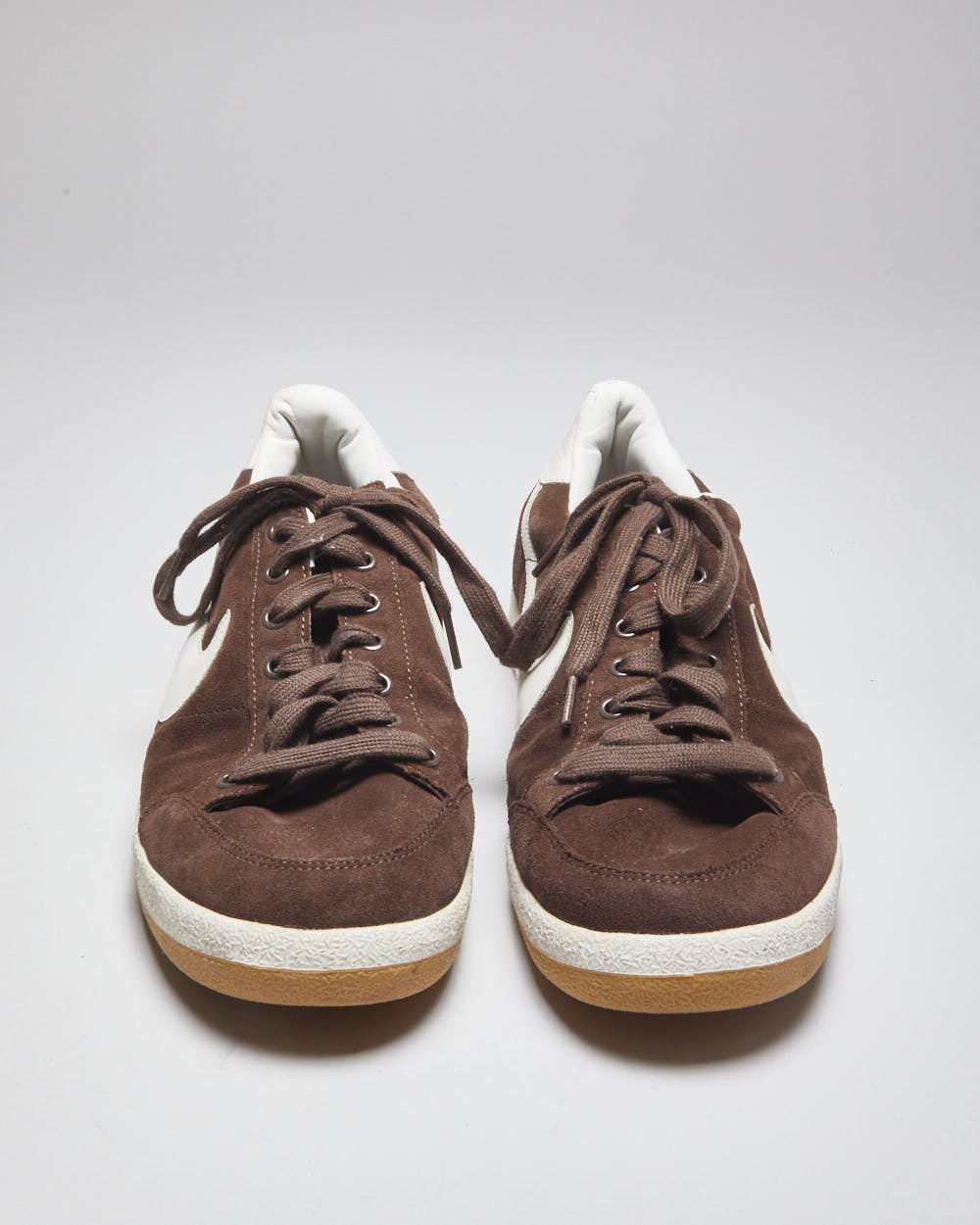 Nike Brown Suede Trainers - UK12