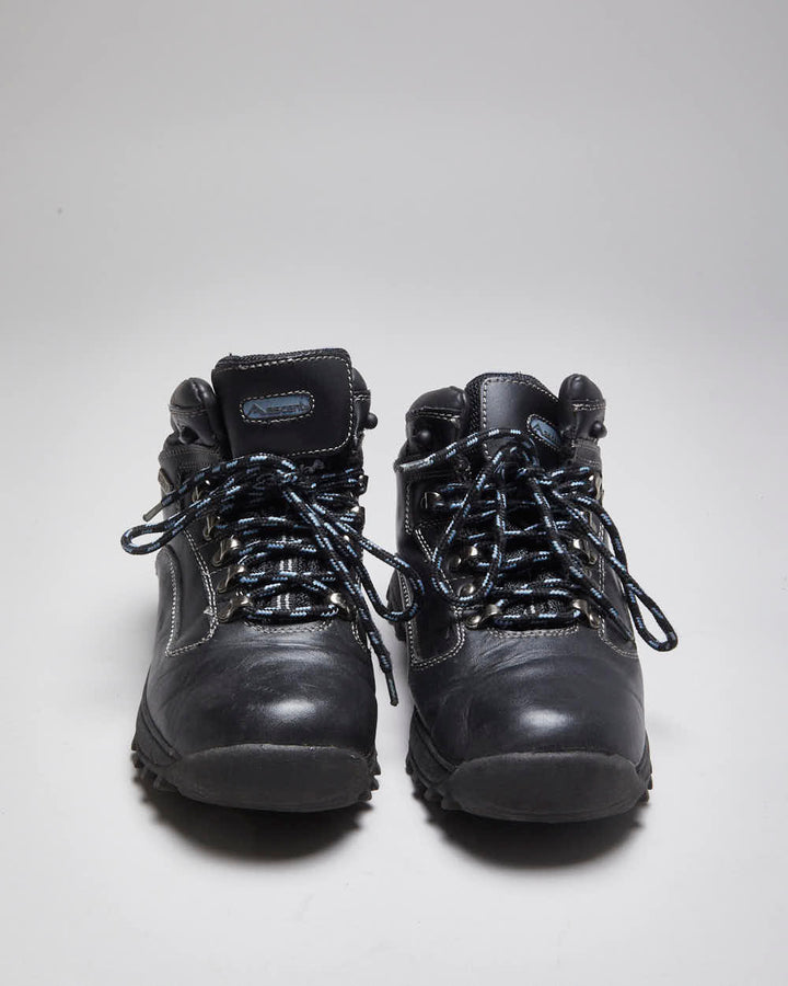 Vintage 90's Thinsulate Leather Mid Hiking Boots - UK 6